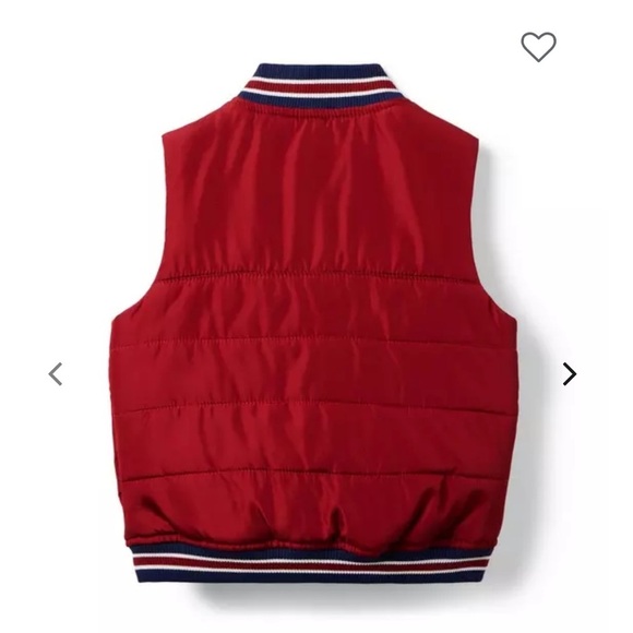 Janie and Jack Boy Maroon The Crosstown Puffer
Vest size 5-6 - Picture 8 of 8